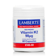 Lamberts Vitamin K2 Συμπλήρωμα Βιταμίνης K2 90μg 60 Κάψουλες