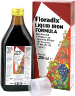 Power Health Floradix Γυναικείο Τονωτικό με Ειδικά Εκχυλίσματα Φρούτων, Σίδηρο & Βιταμίνες, 250ml