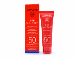 Apivita Bee Sun Safe Hydra Sensitive Αδιάβροχη Αντηλιακή Κρέμα Προσώπου SPF50 50ml