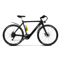 Egoboo Ηλεκτρικό Ποδήλατο Trekking με 6 Ταχύτητες και Δισκόφρενα E-Treck 28" Μαύρο