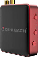 Oehlbach BTR Evolution 5.0 Bluetooth 5.1 Receiver με Θύρα Εξόδου 3.5mm Jack Μαύρο Κόκκινο