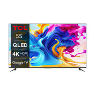TCL Τηλεόραση 4K QLED TV with Google TV and Game Master 55C645 HDR