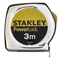 Stanley Powerlock μέτρo 3m με μεταλλικό κέλυφος 0-33-218