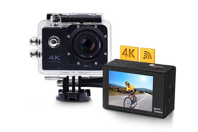 Απλός, εύχρηστος σχεδιασμός με μια ενσωματωμένη οθόνη σε μια κομψή μικρή κάμερα