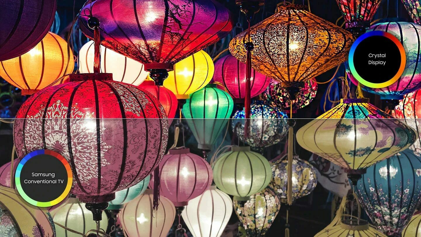 Ζωντανά και εντυπωσιακά χρώματα με Crystal Display