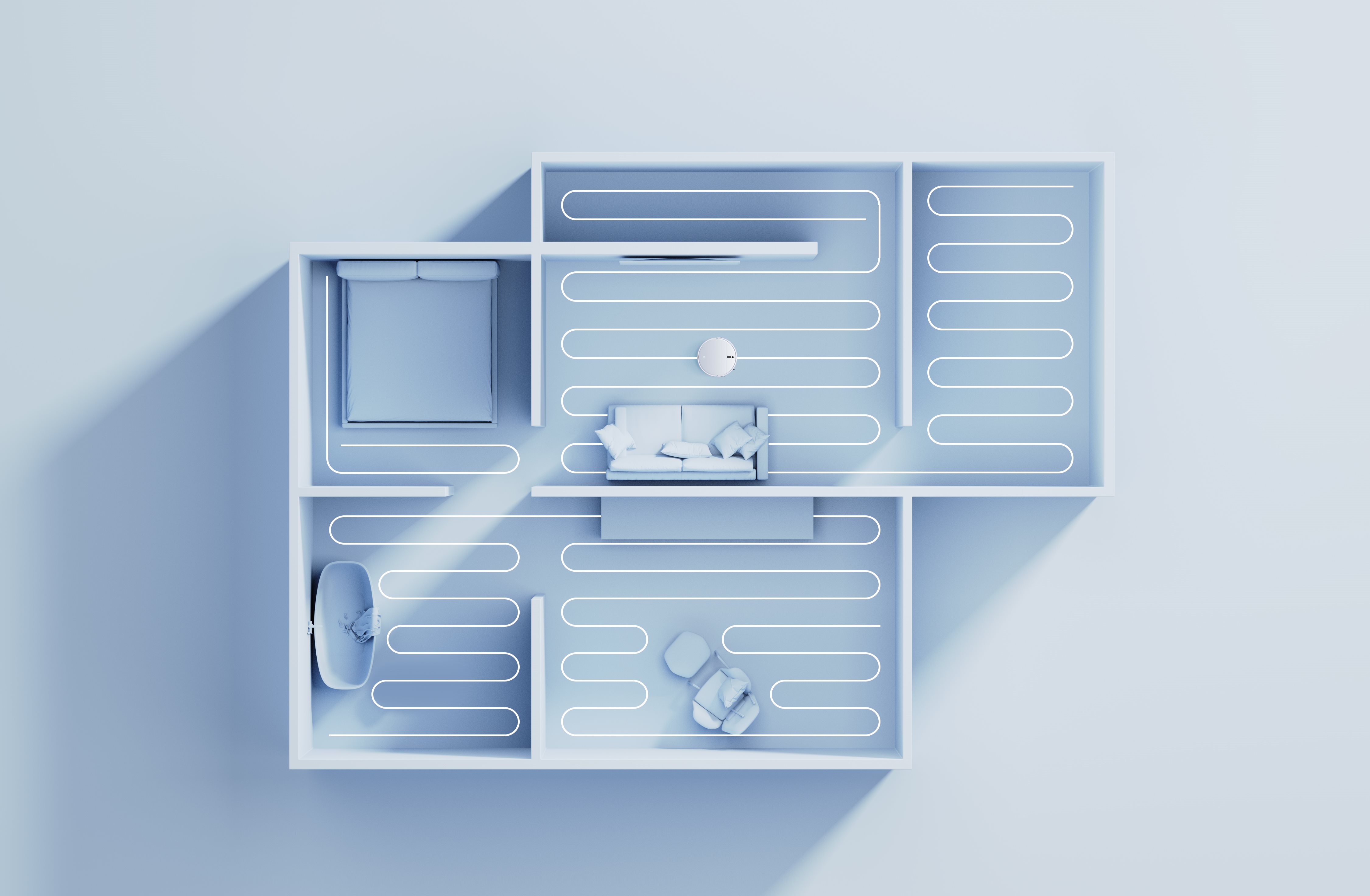 Καλύπτει ολόκληρο το σπίτι σας για να προσφέρει σχολαστικό καθαρισμό