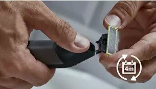 Κάθε λεπίδα διαρκεί 4 μήνες