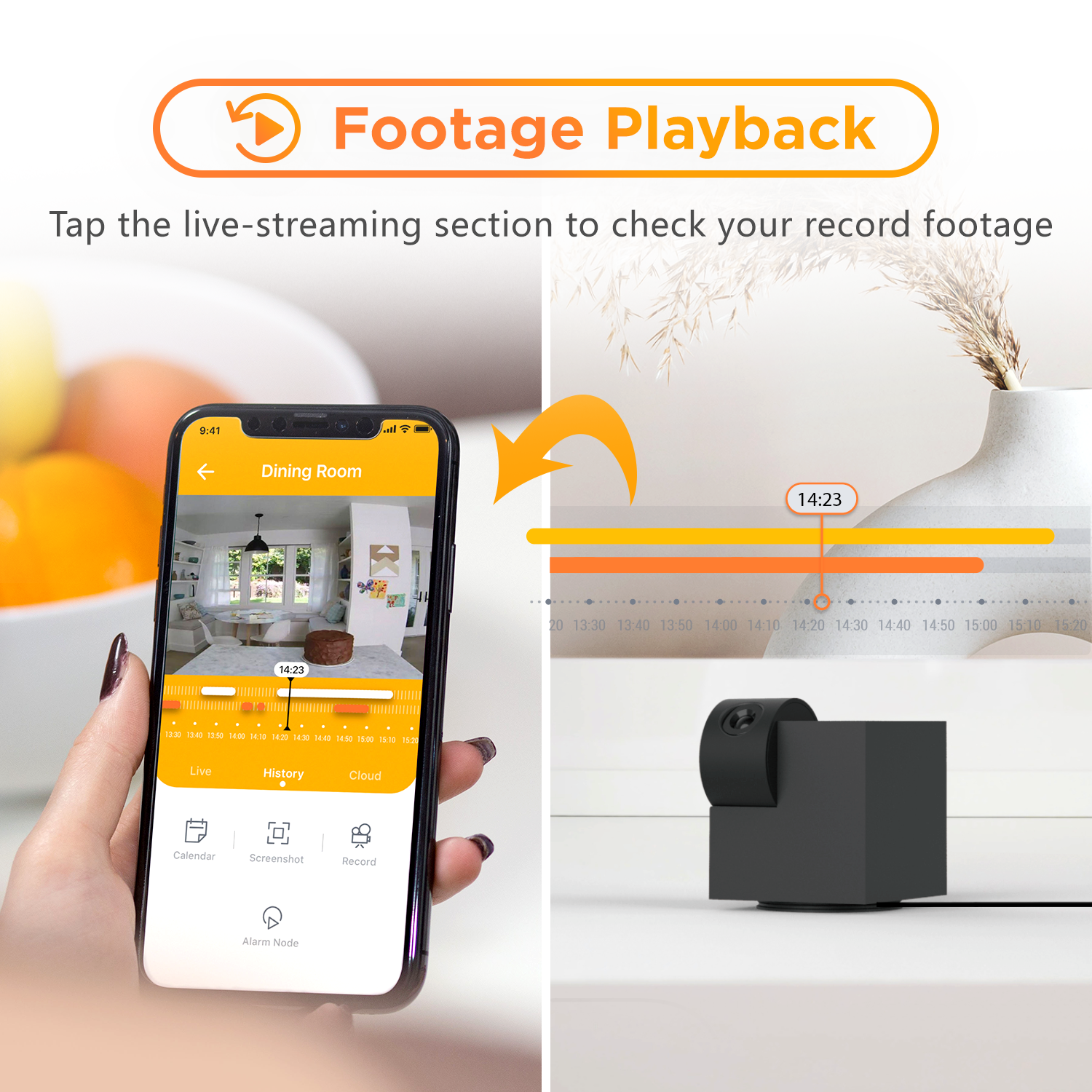 Playback και μαγητοσκόπηση απο το κινητό σας