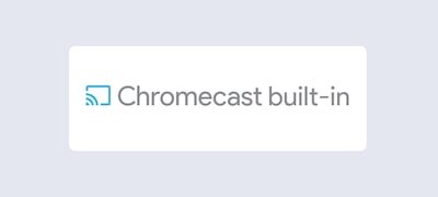 Με ενσωματωμένο Chromecast 