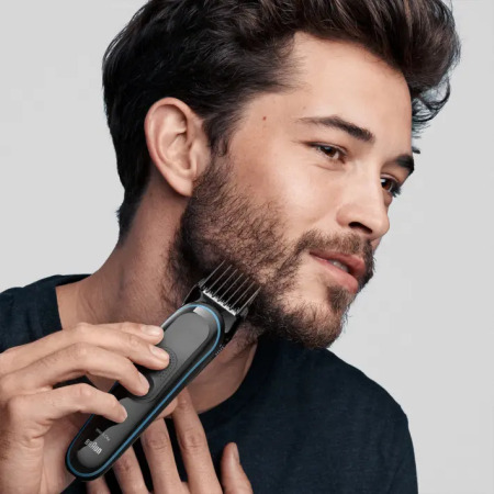 Οδηγός κοπής για μακριά γένια