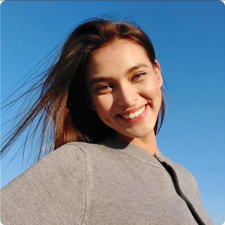 Εξαιρετική selfie με τη μια