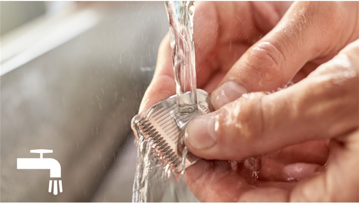 Πλενόμενα εξαρτήματα για εύκολο καθαρισμό