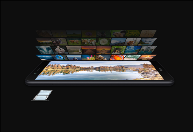 Διπλή nano-SIM και ξεχωριστή θύρα κάρτας microSD