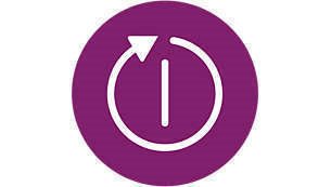 Αυτόματη διακοπή λειτουργίας όταν το σίδερο παραμείνει χωρίς επίβλεψη