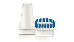 Το εξάρτημα για κοιλότητες και η βούρτσα σου επιτρέπουν να καθαρίζεις οπουδήποτε