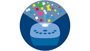 Καθησυχάστε το μωρό σας με την προβολή του έναστρου ουρανού