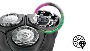 Η γρήγορη φόρτιση 5 λεπτών παρέχει αρκετή ισχύ για 1 πλήρες ξύρισμα