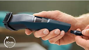 60 λεπτά αυτονομίας και ενσύρματη χρήση