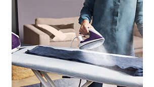 Πανίσχυρος ατμός για τέλεια αφαίρεση των τσακίσεων