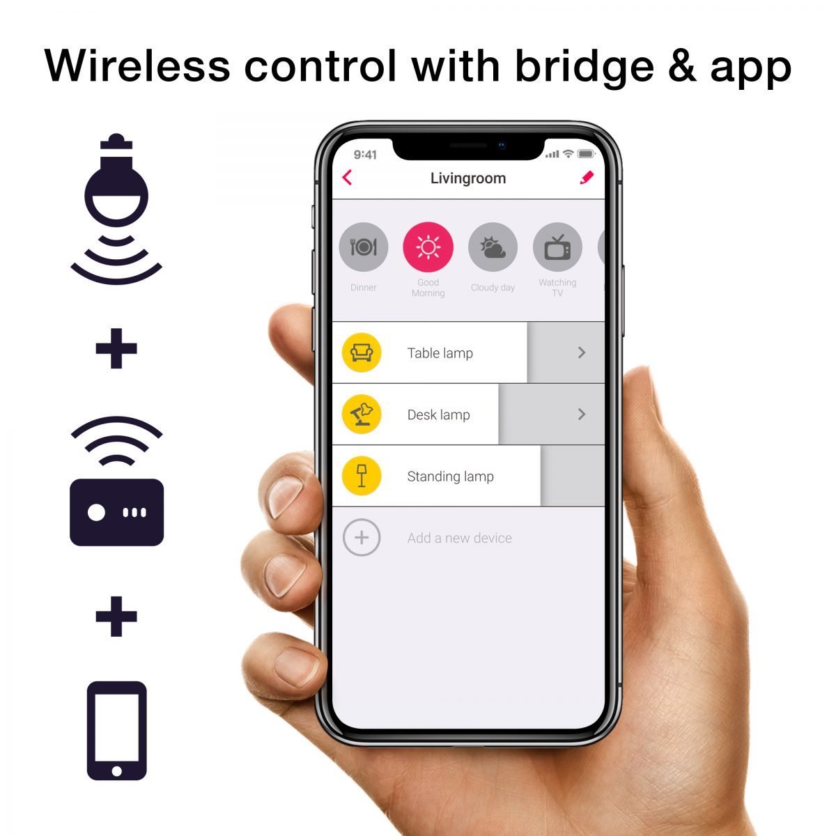 Ασύρματος έλεγχος μέσω εφαρμογής