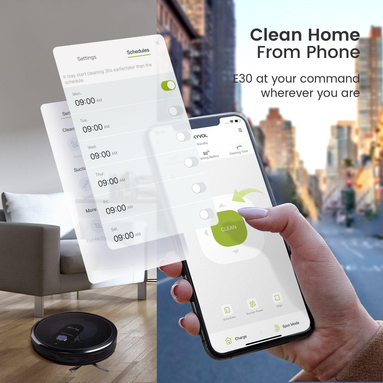 Καθαρό σπίτι απο το τηλέφωνό σας