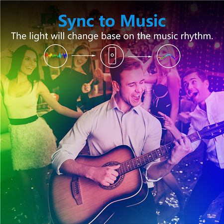 Φως στον ρυθμό της μουσικής