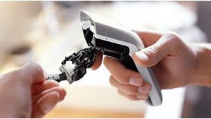 Ανοιγόμενη κεφαλή για εύκολο καθάρισμα