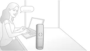 Αυτόνομη συσκευή χειρός με ηχείο, για εύκολες κλήσεις handsfree