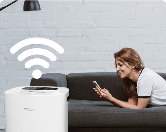 Καθαρός αέρας με το πάτημα ενός κουμπιού