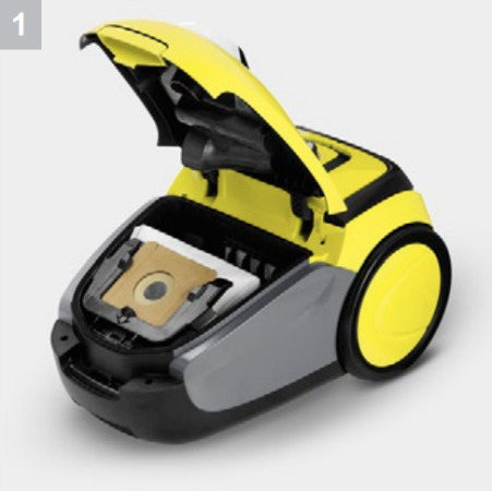 Εύχρηστο σύστημα σακούλας φίλτρου