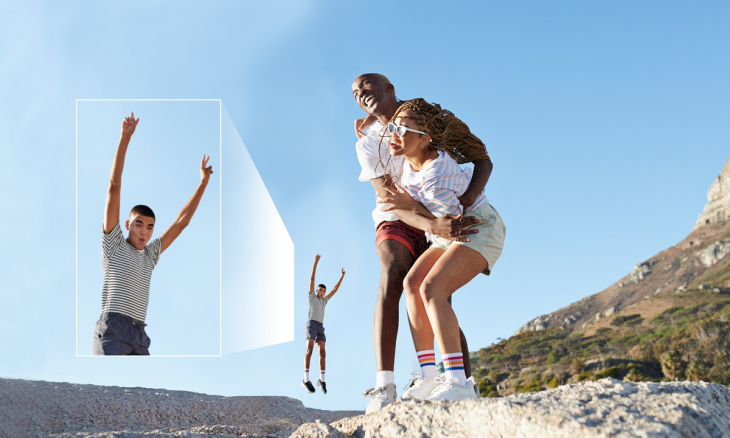 Κατάγραψε περισσότερες στιγμές με την τριπλή πίσω κάμερα