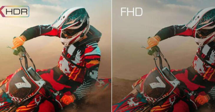 Ενισχυμένη αντίθεση, χρώματα και λεπτομέρειες