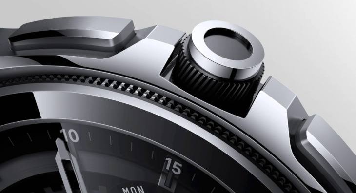 Κλασική περιστρεφόμενη κορώνα - Διπλά πλευρικά κουμπιά