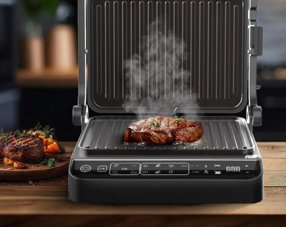 Δύο αποσπώμενες πλάκες ψησίματος