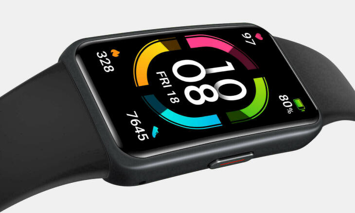 Μεγάλη οθόνη AMOLED 1.47''