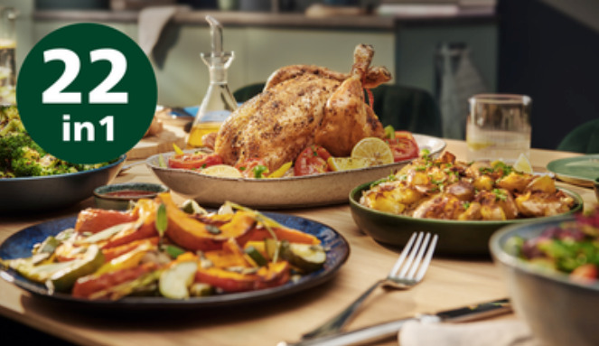 22 λειτουργίες μαγειρέματος