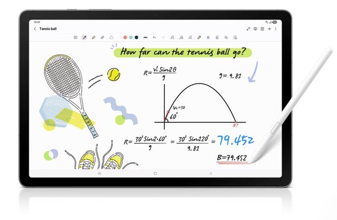 Σημειώσεις με το S Pen. Εύκολη επίλυση μαθηματικών προβλημάτων.
