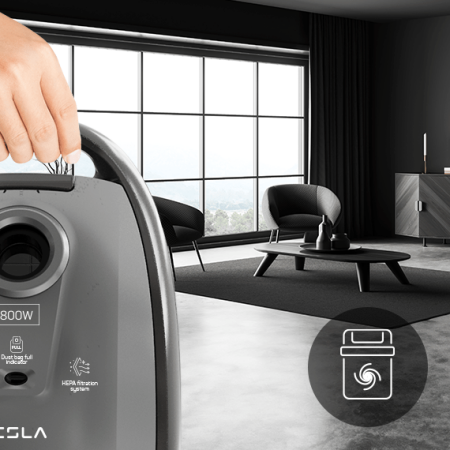 Χωρητικότητα σακούλας σκόνης: 3,5L