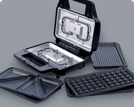 Τρεις αποσπώμενες πλάκες