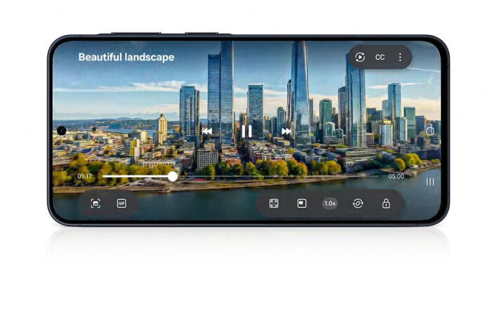 Οθόνη 6,7" Super AMOLED Plus και Vision Booster
