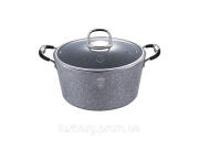 Berlinger Haus BH-1153Ν Αντικολλητική Κατσαρόλα 28cm με Τριπλή Μαρμάρινη Επίστρωση Stone-Touch