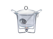 Berlinger Haus Γυάλινο Πυρίμαχο Σκεύος Σούπας 4Lt, με Ανοξείδωτη Βάση, BH-1384