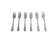 Σετ Ανοξείδωτα Πιρουνάκια Γλυκού 6 τεμ. 2,2x14,2 cm, 108369