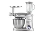 Royalty Line Κουζινομηχανή, Κρεατομηχανή και κοπής κιμά 1900 Watt RL-PKM1900.7BG Χρώμα Ασημί