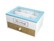 Arti Casa Ξύλινο Κουτί Αποθήκευσης για Φακελάκια Τσαγιού 23x12x16.5cm, 05177