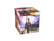 Homa Σκαμπό Πτυσσόμενο Τετράγωνο με Αποθηκευτικό Χώρο 38cm με θέμα Star Wars 3, Ottoman 109042