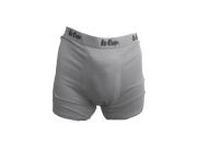 Lee Cooper Ανδρικό Μποξεράκι Boxer 955 με Λάστιχο σε Γκρι χρώμα με Μαύρο Λογότυπο, 86811 Small
