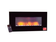 Classic Fire Ηλεκτρικό Ρεαλιστικό Επιτοίχιο Τζάκι Προσομοίωσης LED 2000W με εφέ φλόγας 94x48x12cm