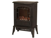 Aria Trade 22417 Σόμπα Δαπέδου Χαλαζία με Εφέ Φωτιάς 2000W 25x39x56.5cm