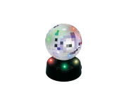 Party Fun Lights Mirror Disco Μπάλα 10cm με 4 LED, 86581
